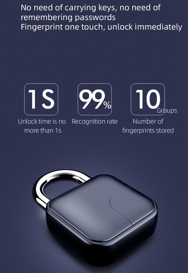 Fingerprint Smart Padlock