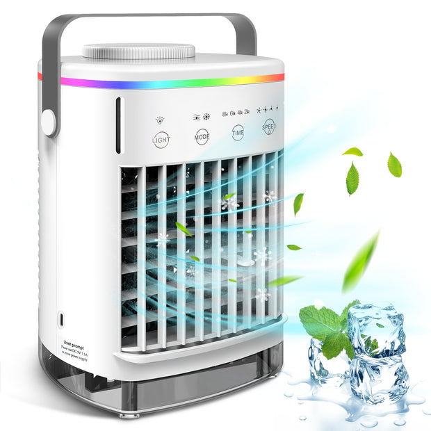 Mini Portable Air Conditioner Cooler Fan