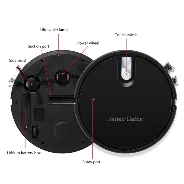 5-in-1 Wireless Smart Robot Vacuum Cleaner