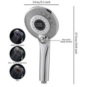 Pressured Rain LED Digital Shower Head