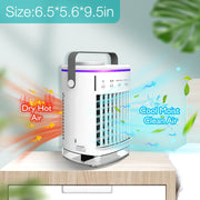 Mini Portable Air Conditioner Cooler Fan