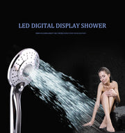 Pressured Rain LED Digital Shower Head